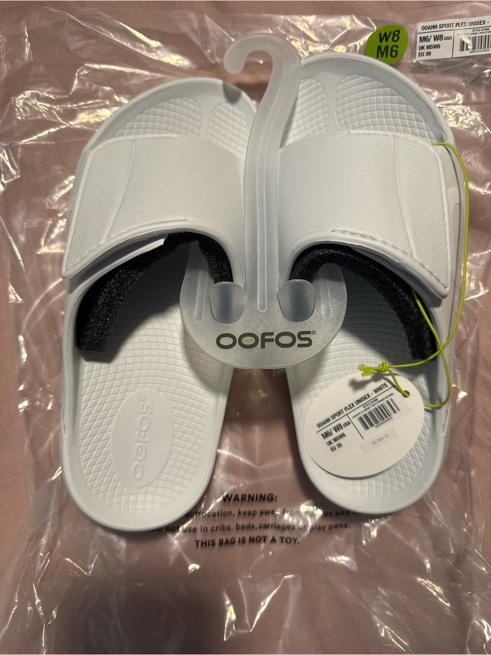 OOFOS slides